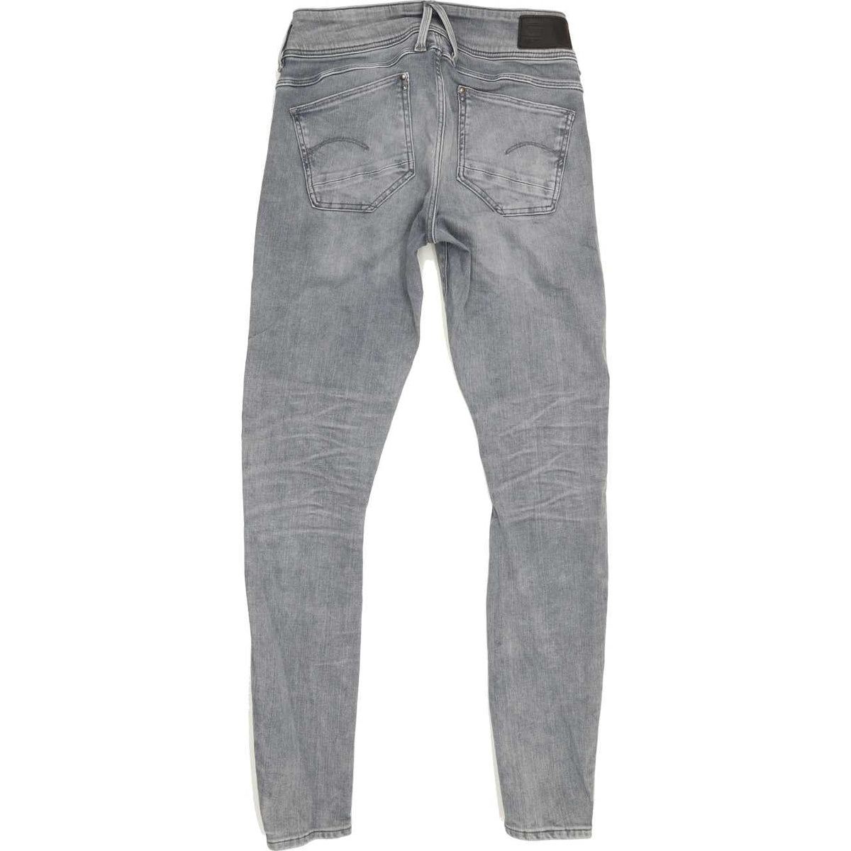 G-Star Lynn Women Grey Skinny Slim Stretch Jeans W27 L29