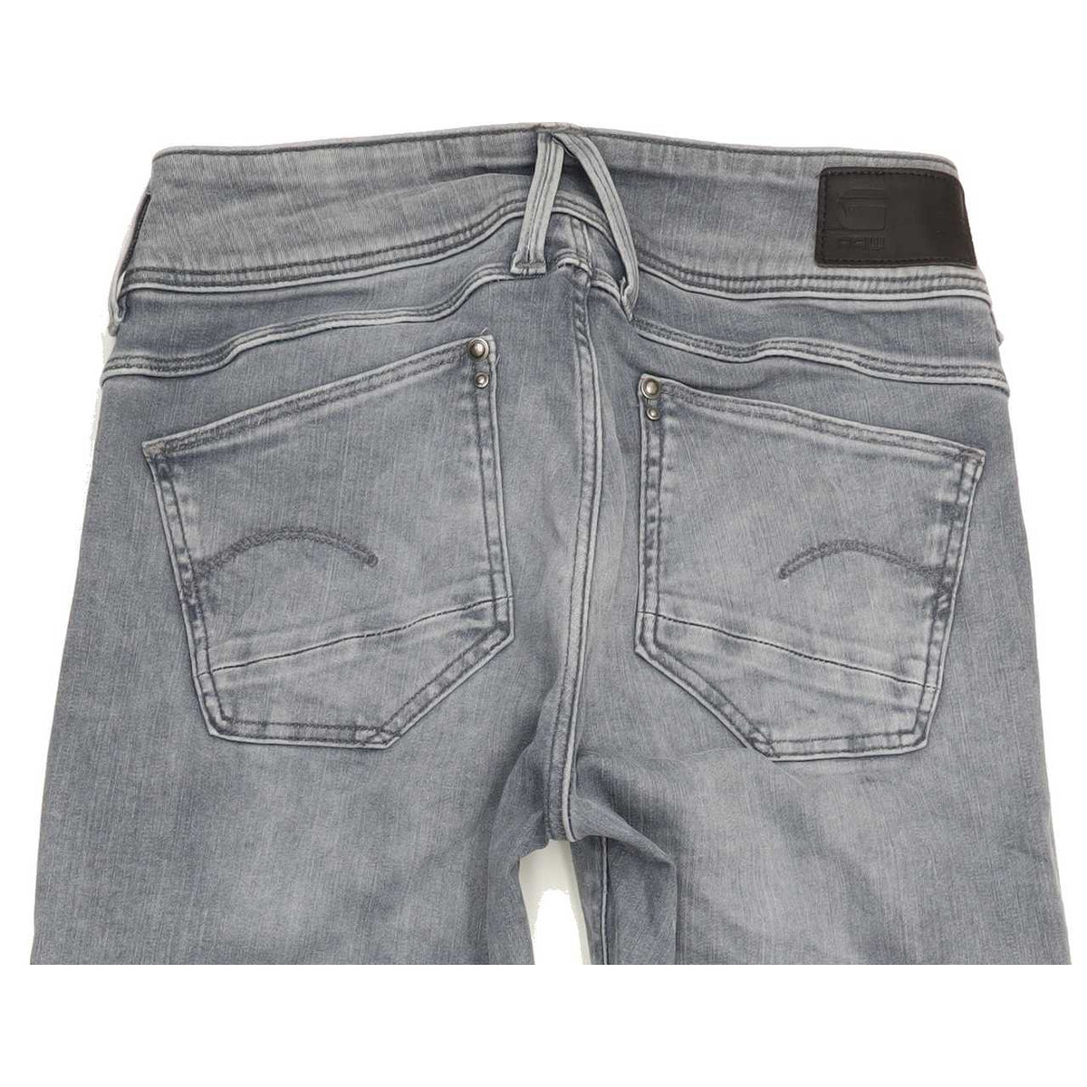 G-Star Lynn Women Grey Skinny Slim Stretch Jeans W27 L29