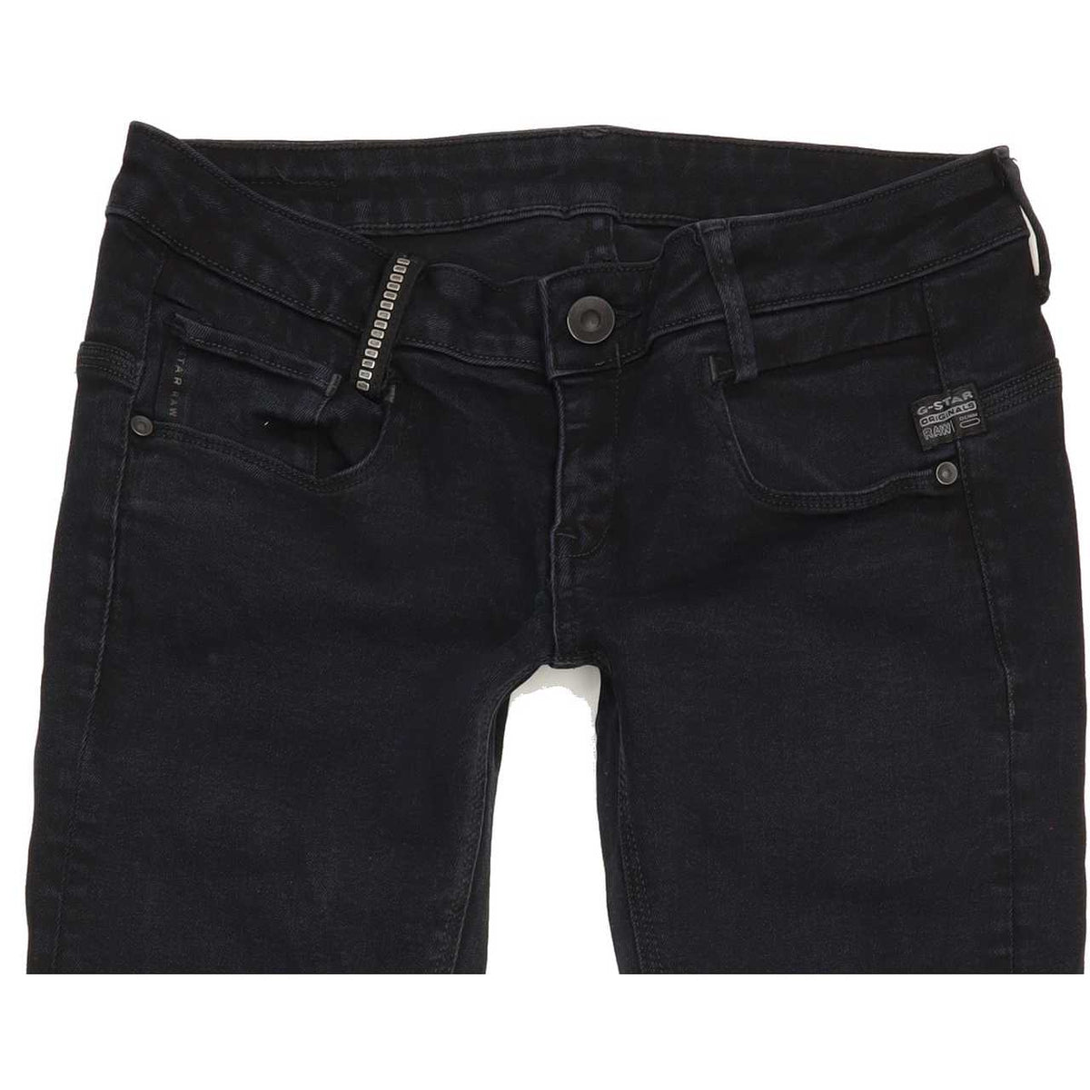G-Star Radar Smith Women Navy Skinny Slim Stretch Jeans W28 L29