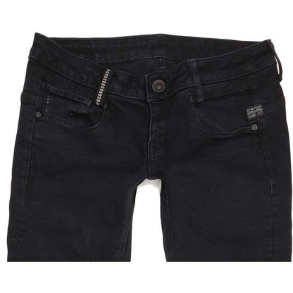 G-Star Radar Smith Women Navy Skinny Slim Stretch Jeans W28 L29