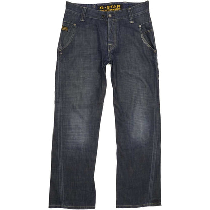 G-Star Radar Slacks Men Blue Straight Regular Jeans W33 L31