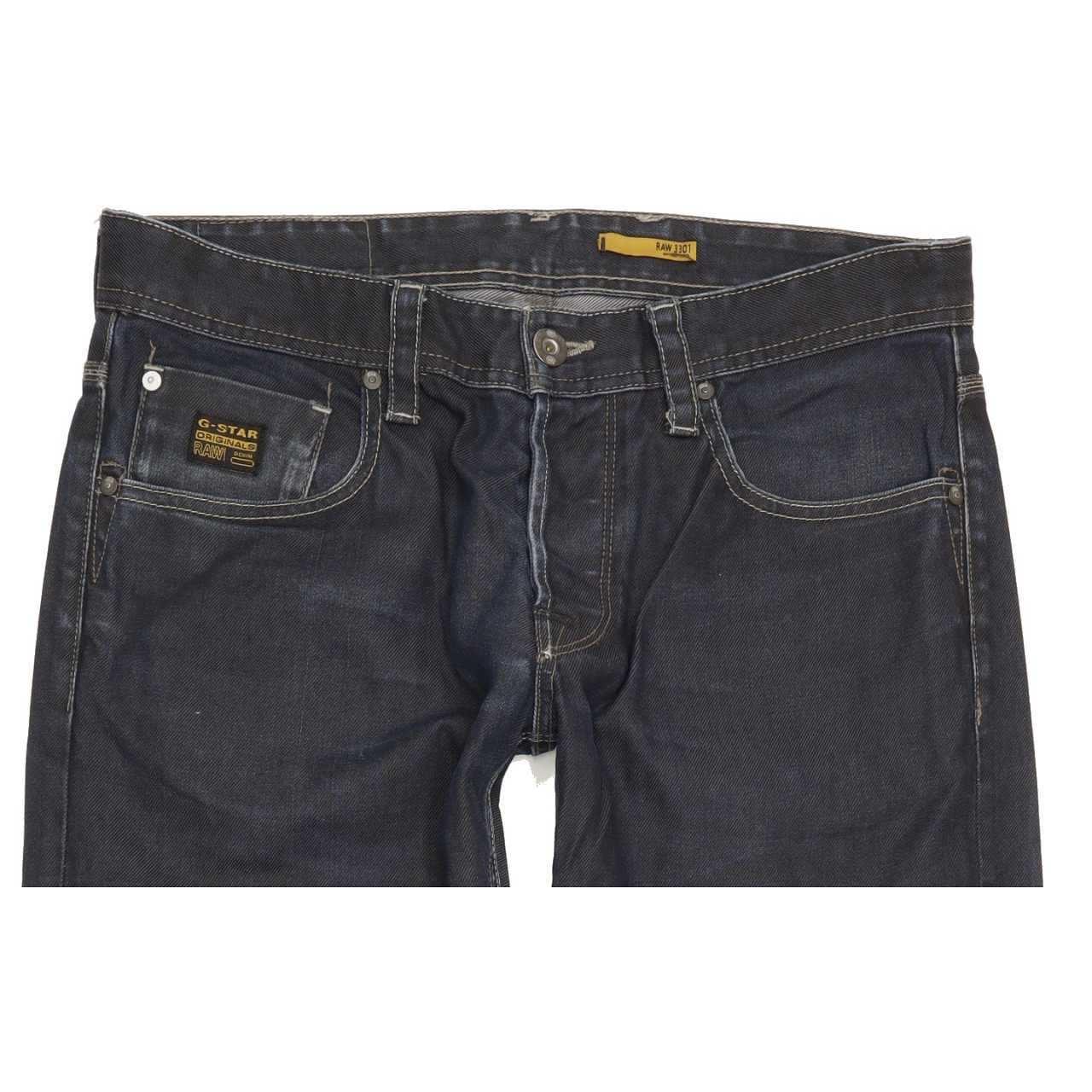 G-Star Porter Men Blue Straight Regular Jeans W32 L29