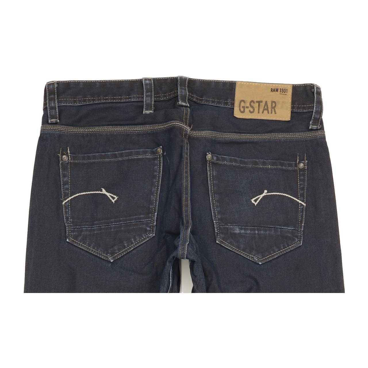 G-Star Porter Men Blue Straight Regular Jeans W32 L29