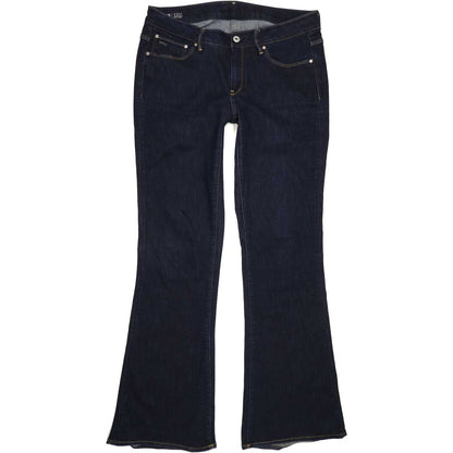 G-Star 3301 High Women Blue Flared Regular Jeans W33 L33