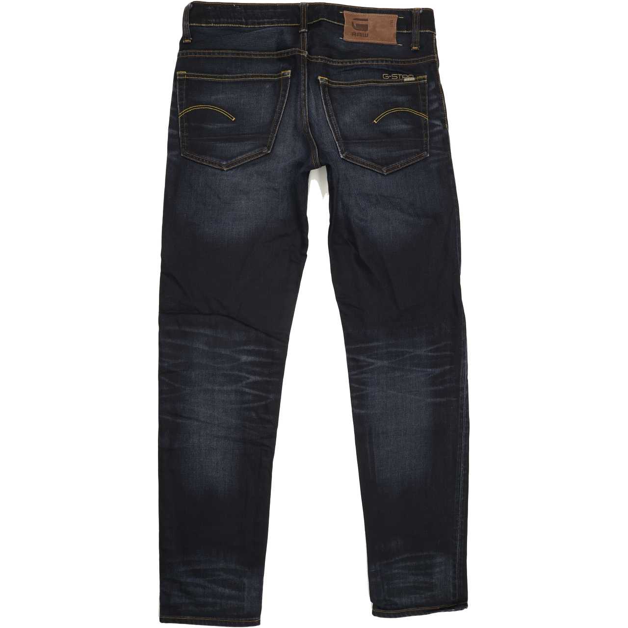 G-Star 3301 Men Navy Tapered Regular Jeans W33 L33