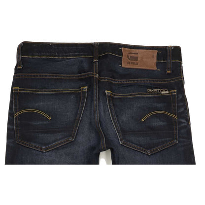 G-Star 3301 Men Navy Tapered Regular Jeans W33 L33