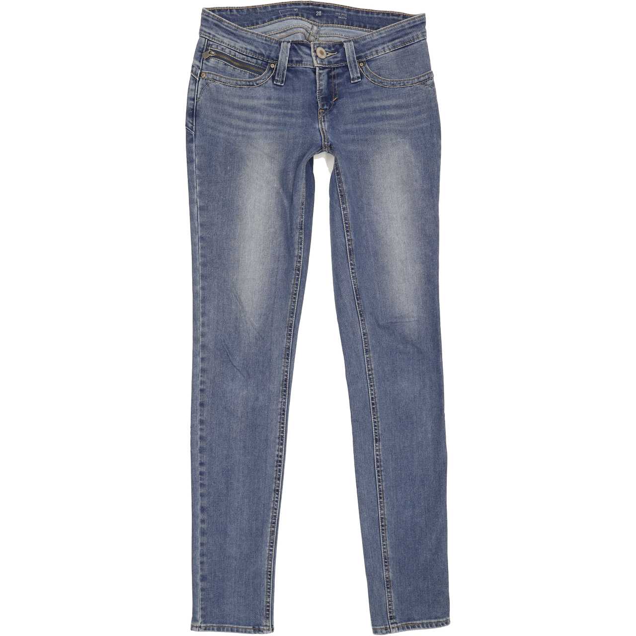 Levi's Women Blue Skinny Slim Stretch Jeans W28 L33