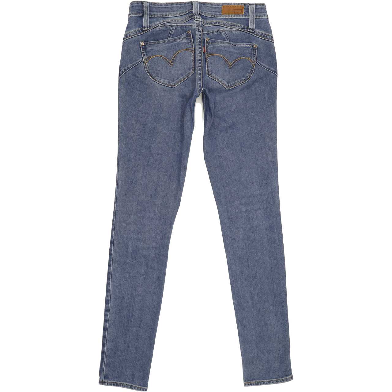 Levi's Women Blue Skinny Slim Stretch Jeans W28 L33