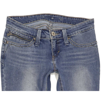 Levi's Women Blue Skinny Slim Stretch Jeans W28 L33
