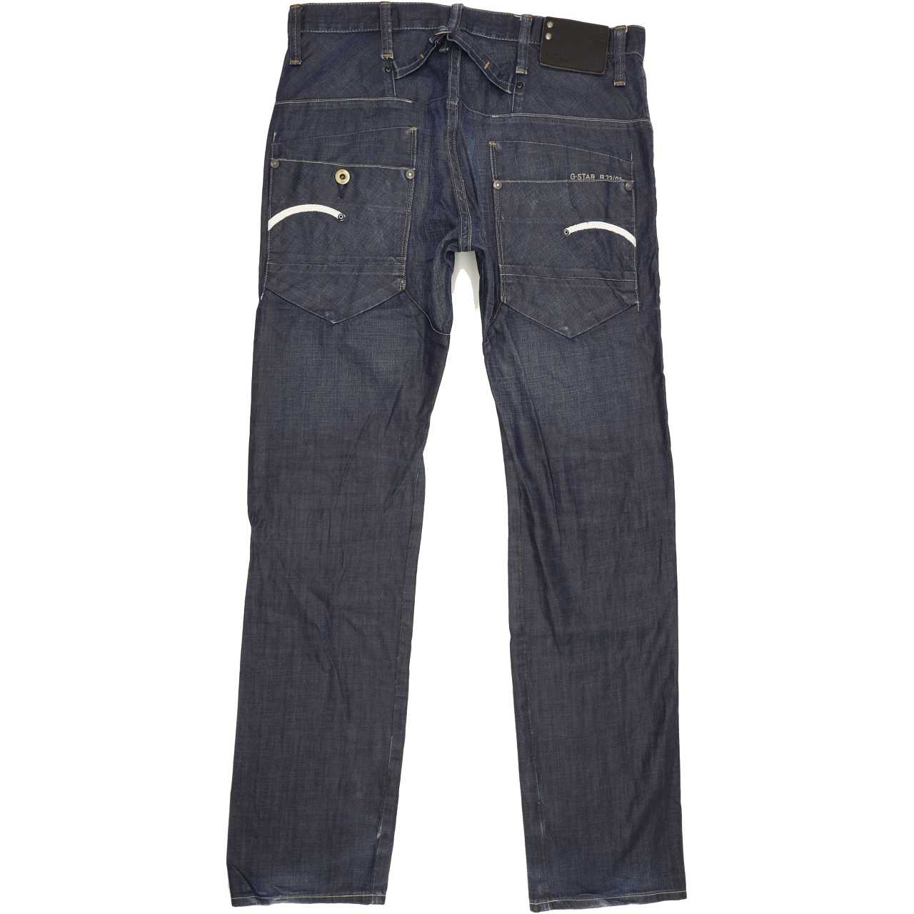 G-Star Blade Men Blue Straight Slim Jeans W32 L31