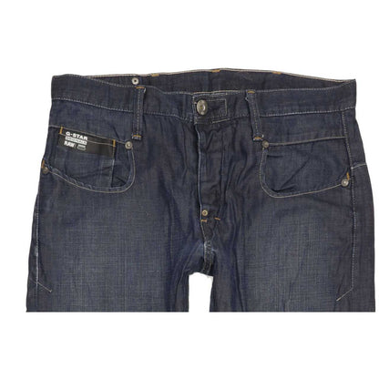 G-Star Blade Men Blue Straight Slim Jeans W32 L31