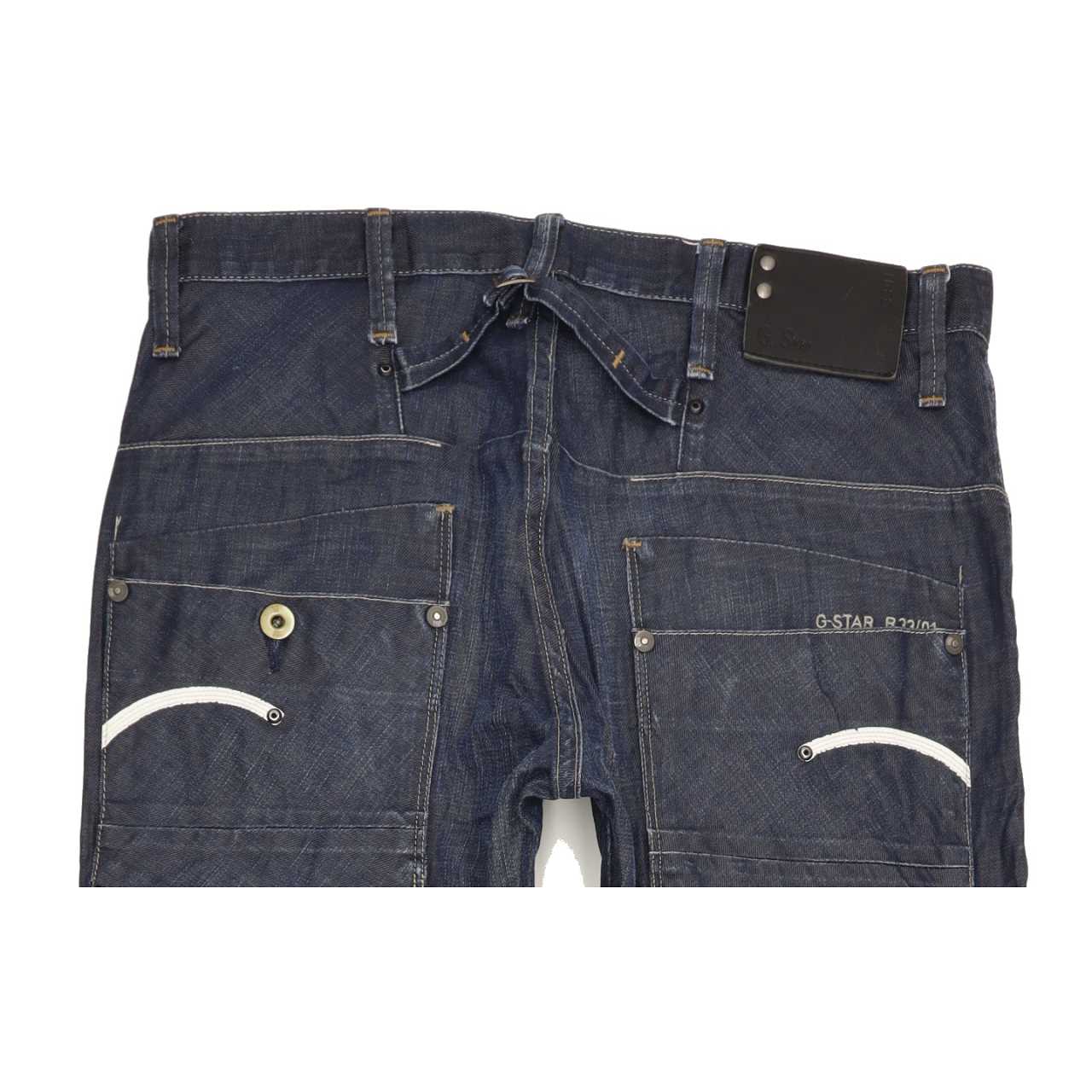 G-Star Blade Men Blue Straight Slim Jeans W32 L31