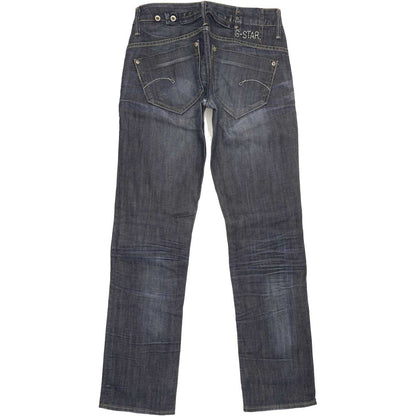 G-Star Men Blue Straight Slim Jeans W27 L32