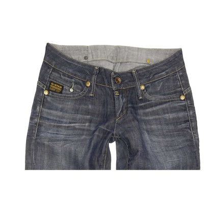 G-Star Men Blue Straight Slim Jeans W27 L32