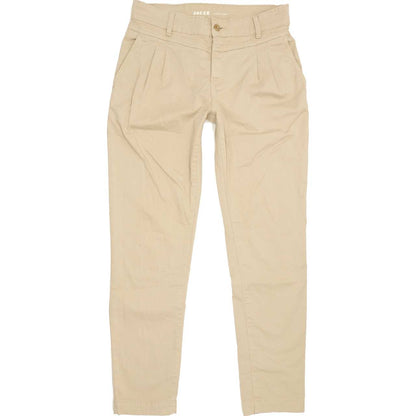 Joker Women Beige Straight Regular Stretch Jeans W29 L29