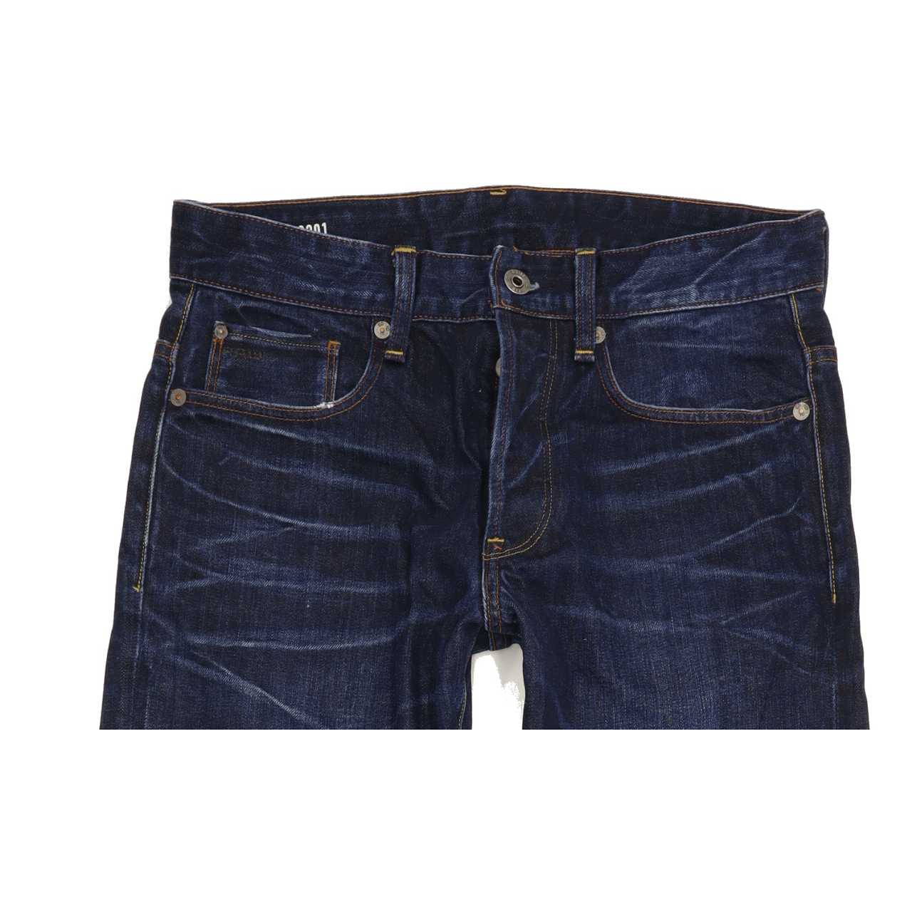 G-Star 3301 Men Blue Tapered Regular Jeans W29 L32