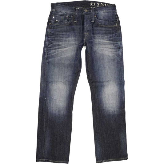 G-Star Victor Men Blue Straight Regular Jeans W31 L30