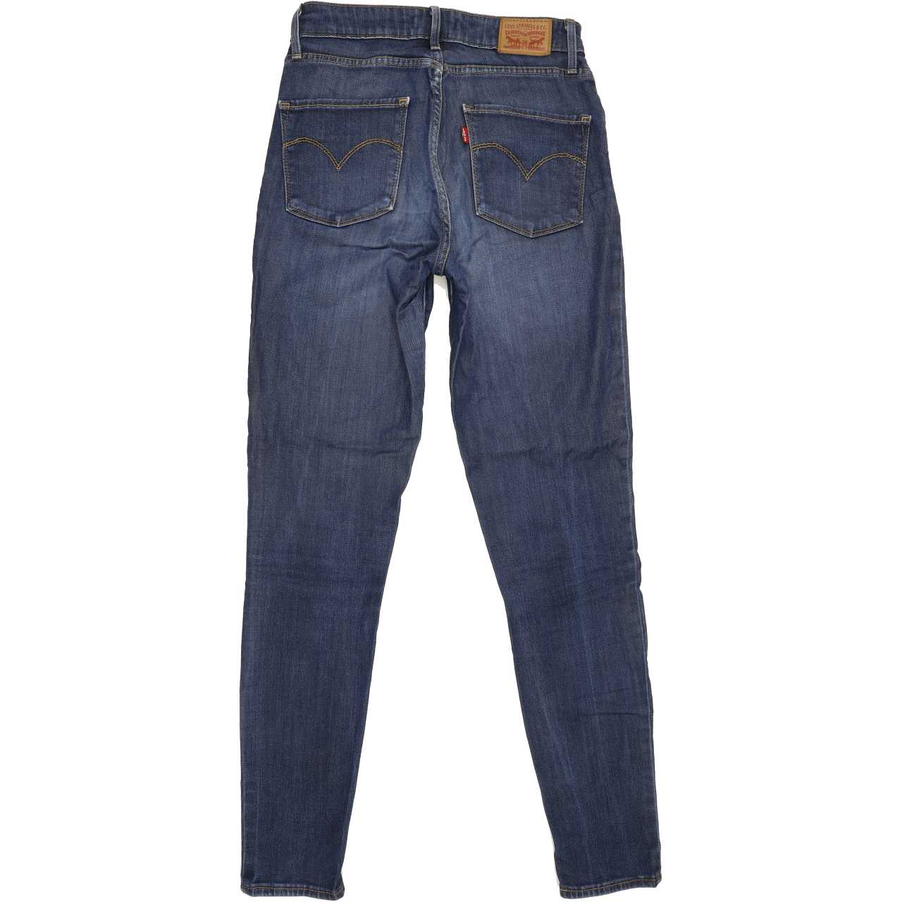 Levi's 721 Hight Rise Women Blue Skinny Stretch Jeans W27 L30