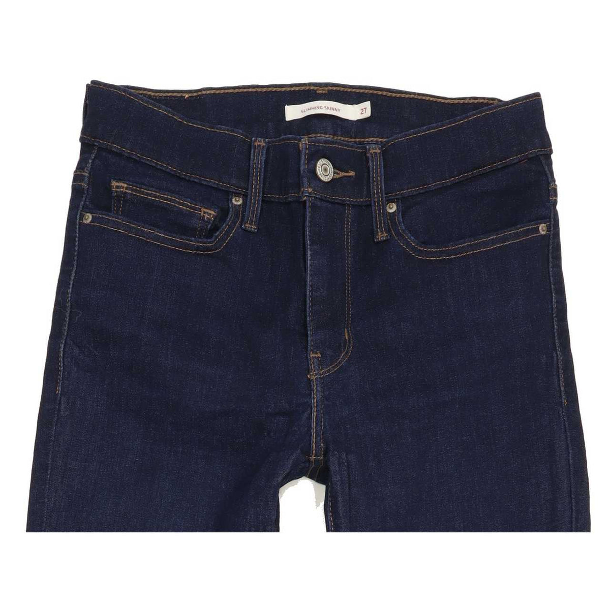 Levi's Slimming Women Blue Skinny Regular Stretch Jeans W27 L29