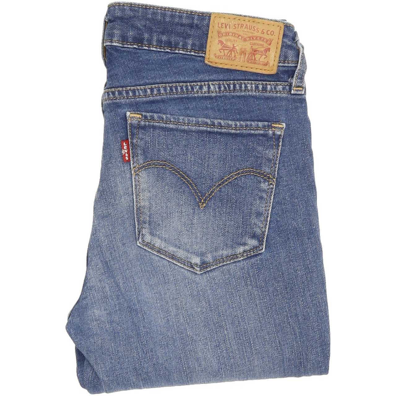 Levi's Women Blue Straight Regular Jeans W26 L31