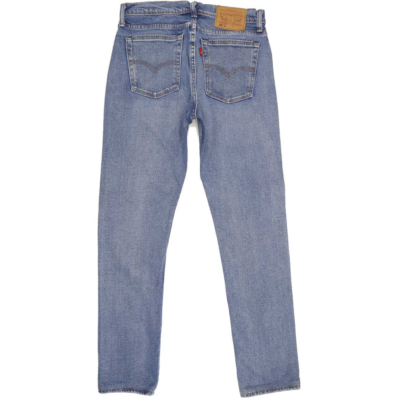 Levi's 505 Men Blue Straight Regular Stretch Jeans W29 L29
