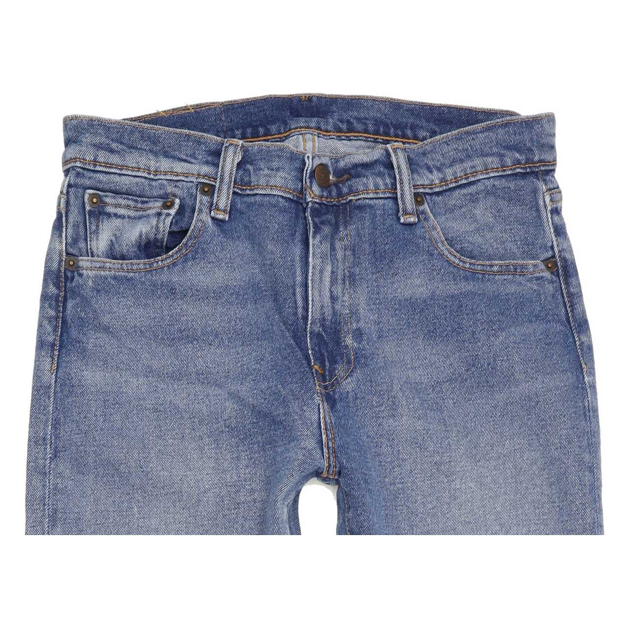 Levi's 505 Men Blue Straight Regular Stretch Jeans W29 L29