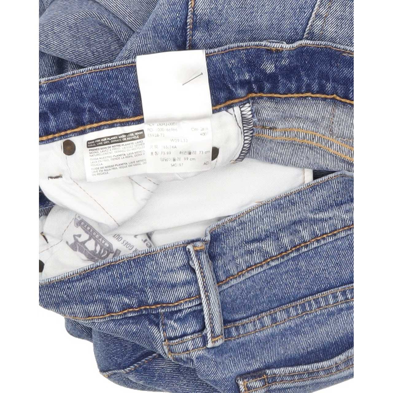 Levi's 505 Men Blue Straight Regular Stretch Jeans W29 L29