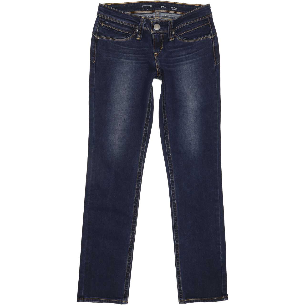 Levi's Women Blue Straight Slim Stretch Jeans W27 L30