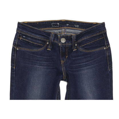 Levi's Women Blue Straight Slim Stretch Jeans W27 L30