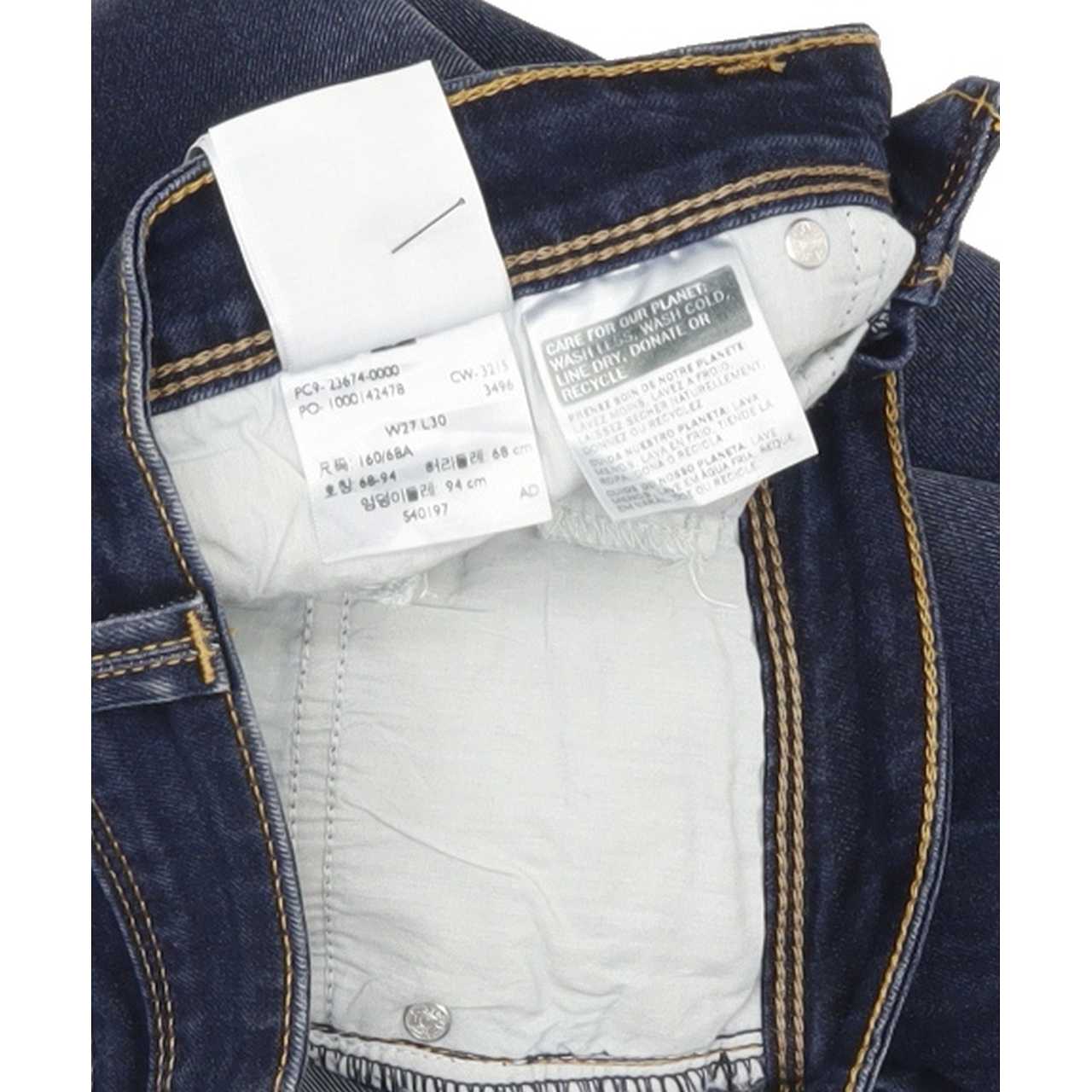 Levi's Women Blue Straight Slim Stretch Jeans W27 L30