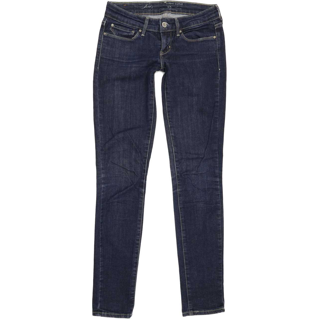 Levi's Slight Curve Women Blue Skinny Slim Stretch Jeans W25 L30
