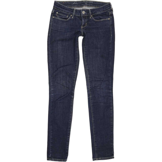 Levi's Slight Curve Women Blue Skinny Slim Stretch Jeans W25 L30