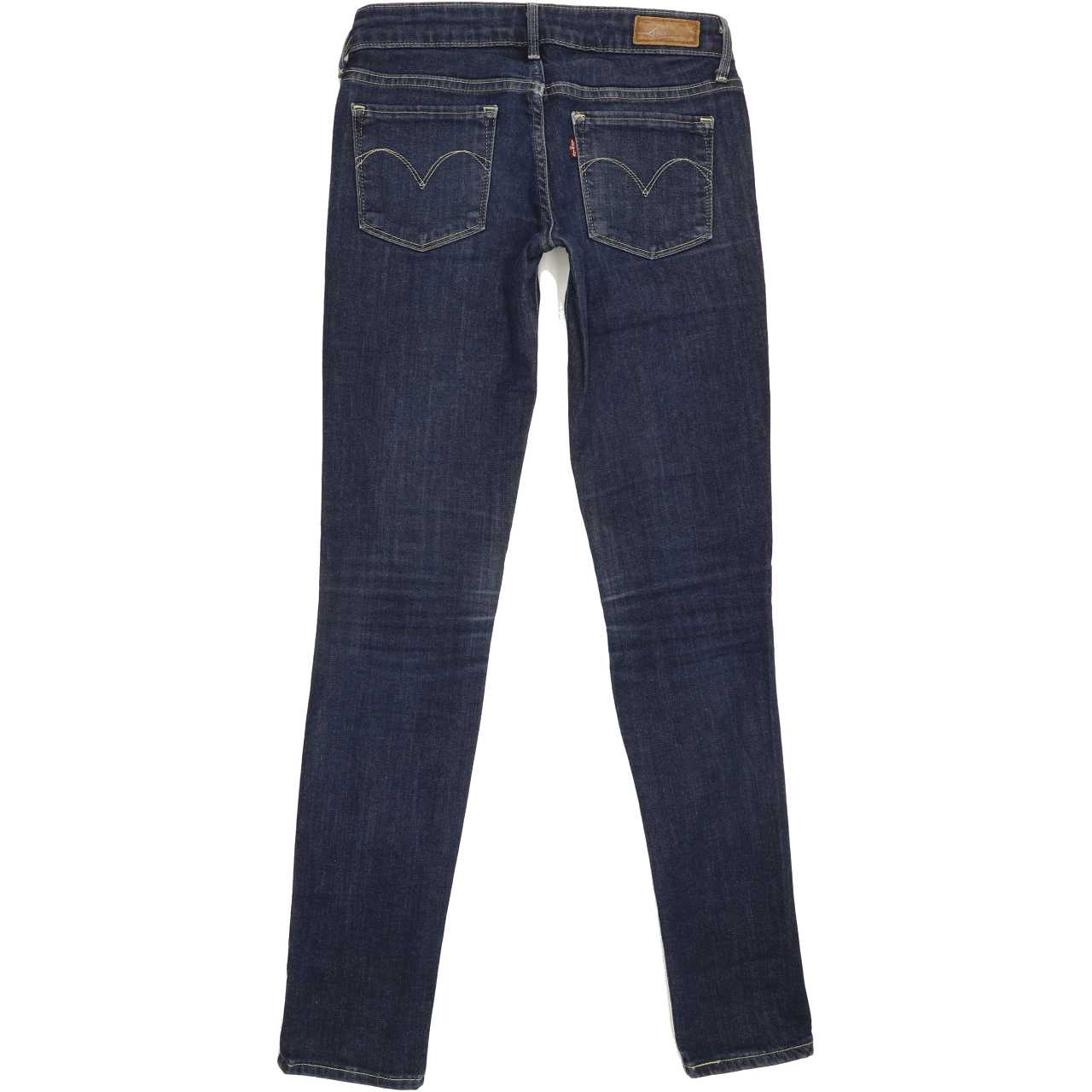 Levi's Slight Curve Women Blue Skinny Slim Stretch Jeans W25 L30