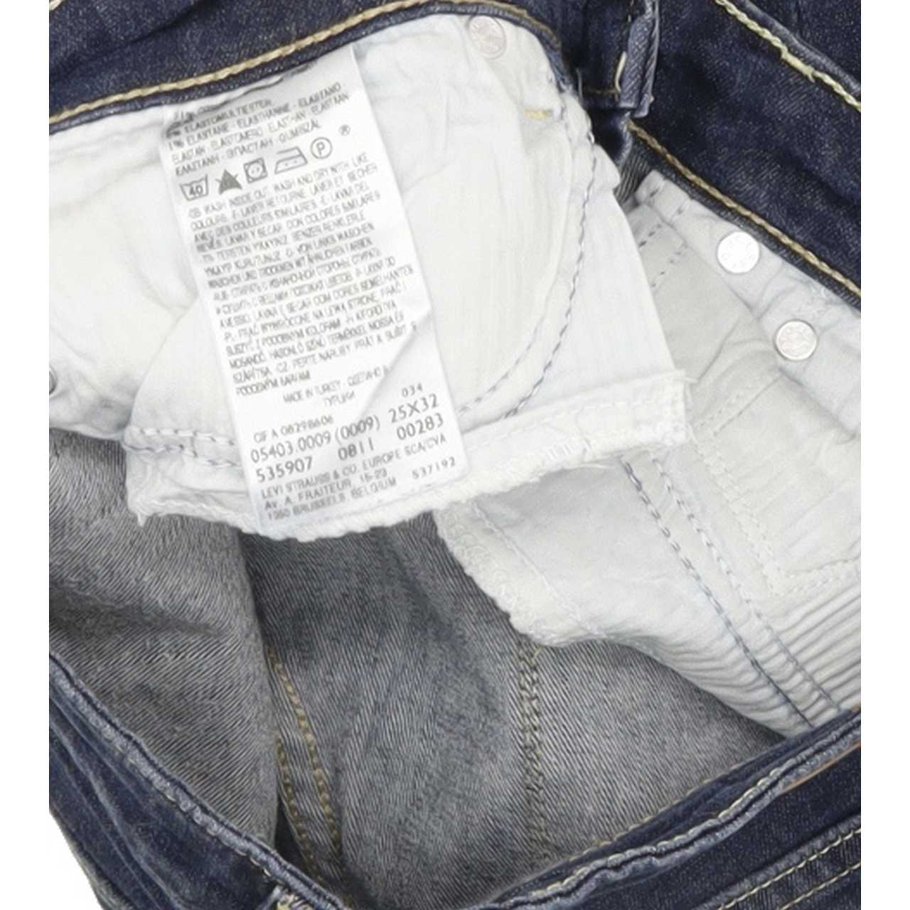 Levi's Slight Curve Women Blue Skinny Slim Stretch Jeans W25 L30
