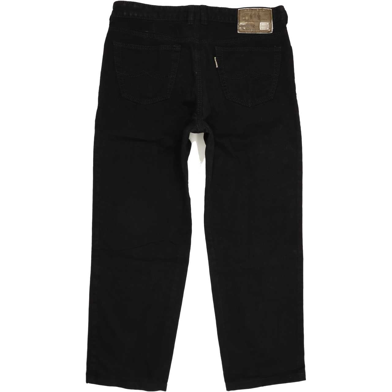 Joker The Three Famous Tailors Men Black Straight Regular Jeans W38 L29