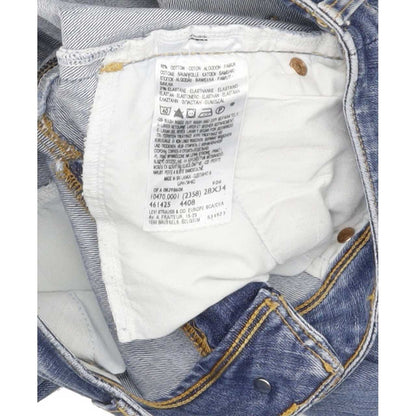 Levi's 470 Women Blue Straight Slim Stretch Jeans W28 L33