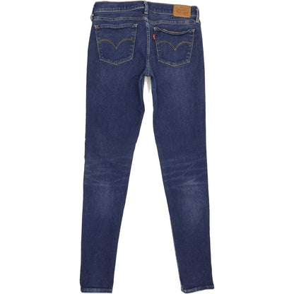 Levi's 710 Women Blue Skinny Slim Stretch Jeans W28 L30