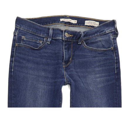 Levi's 710 Women Blue Skinny Slim Stretch Jeans W28 L30