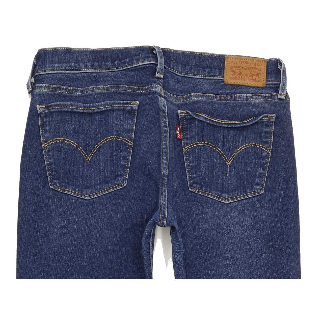 Levi's 710 Women Blue Skinny Slim Stretch Jeans W28 L30