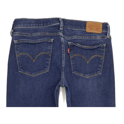 Levi's 710 Women Blue Skinny Slim Stretch Jeans W28 L30
