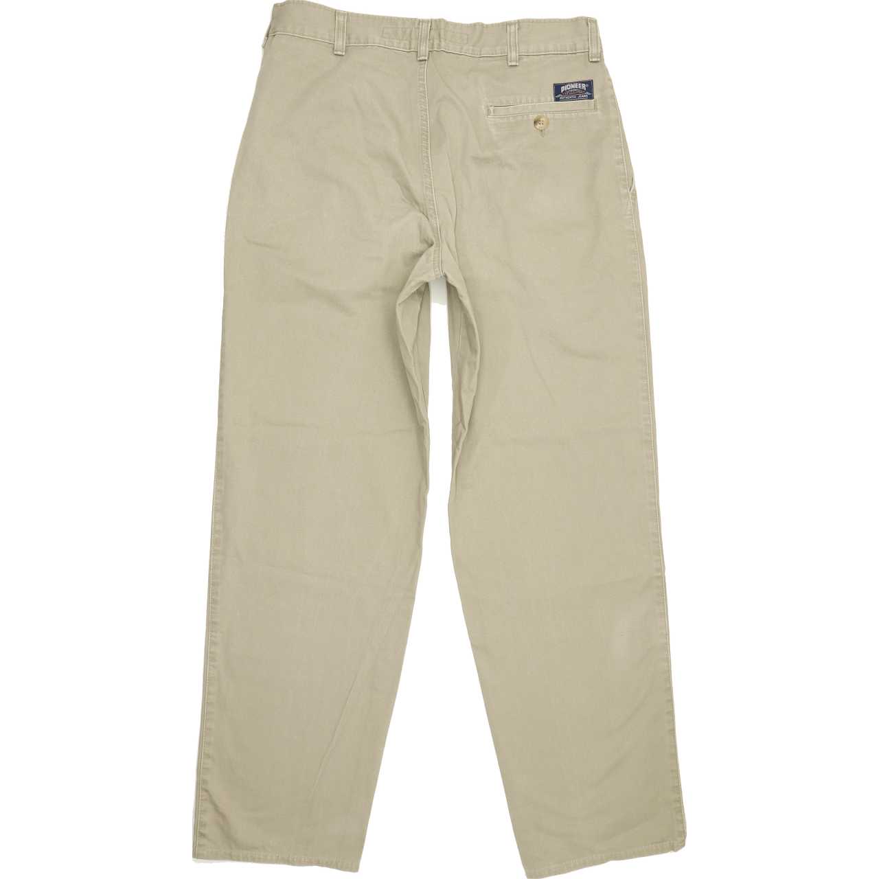 Pioneer Beige Straight Regular Jeans High Waisted W34 L31