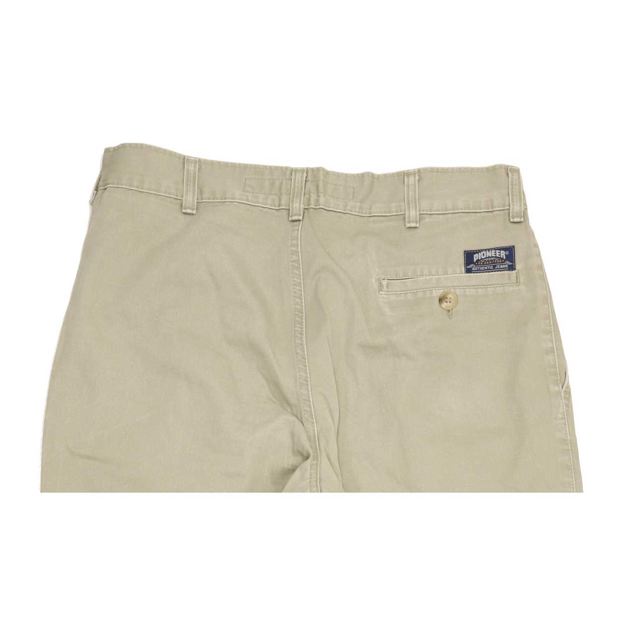 Pioneer Beige Straight Regular Jeans High Waisted W34 L31