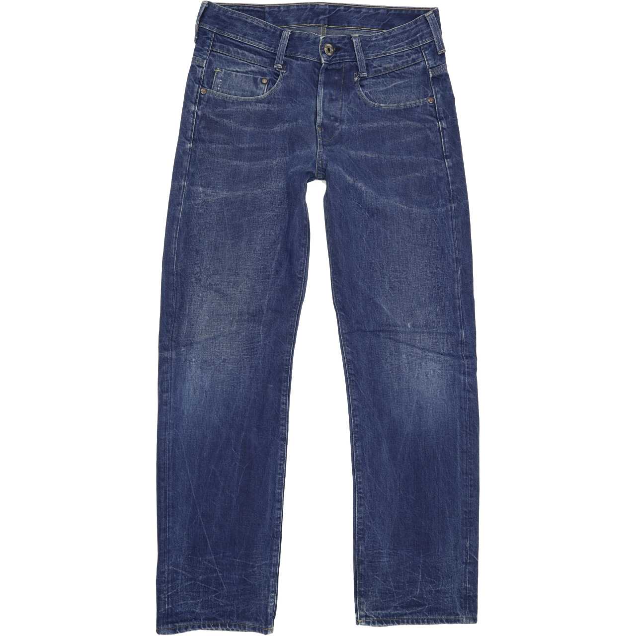 G-Star New Radar Men Blue Straight Loose Stretch Jeans W30 L31