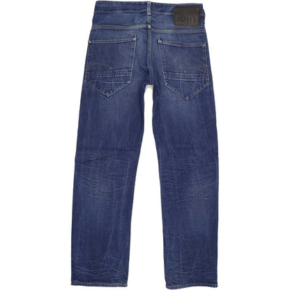 G-Star New Radar Men Blue Straight Loose Stretch Jeans W30 L31