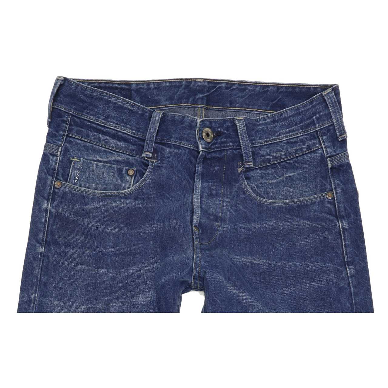 G-Star New Radar Men Blue Straight Loose Stretch Jeans W30 L31