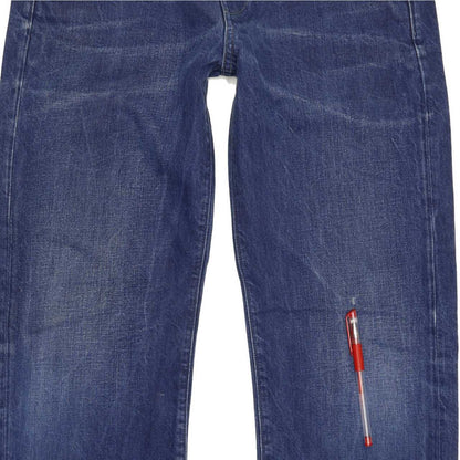 G-Star New Radar Men Blue Straight Loose Stretch Jeans W30 L31