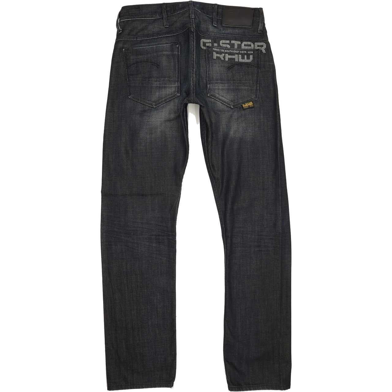 G-Star Mc Arthur Men Navy Straight Slim Jeans W33 L34