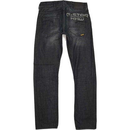 G-Star Mc Arthur Men Navy Straight Slim Jeans W33 L34