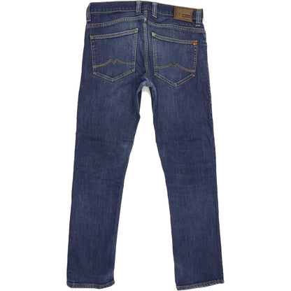 Mustang Chicago Men Blue Tapered Regular Jeans W32 L30