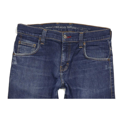 Mustang Chicago Men Blue Tapered Regular Jeans W32 L30